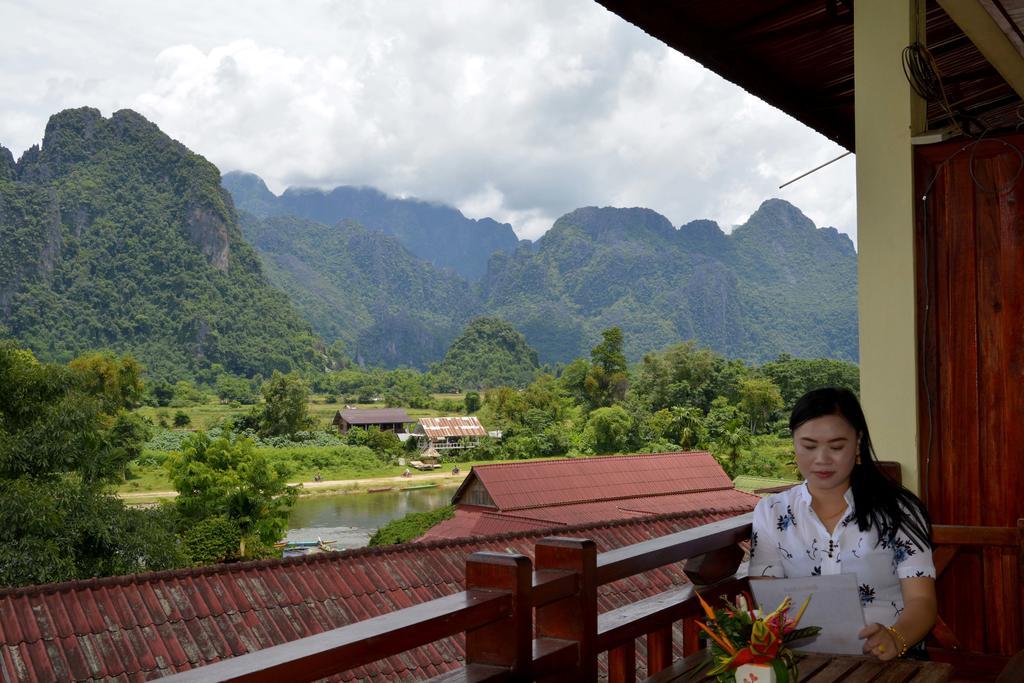 Hotel Vilayvong Vang Vieng Exterior foto
