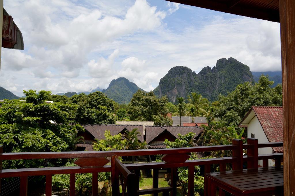Hotel Vilayvong Vang Vieng Exterior foto